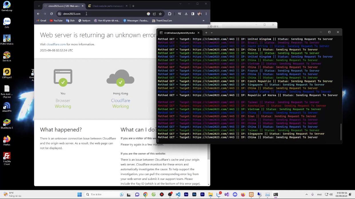 Share Tool Ddos Website Siêu Múp